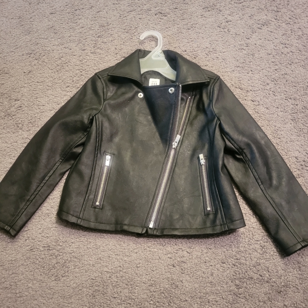 Faux biker jacket